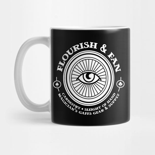 Cardistry Sleight of Hand Flourish and Fan All Seeing Eye Logo by Huhnerdieb Apparel